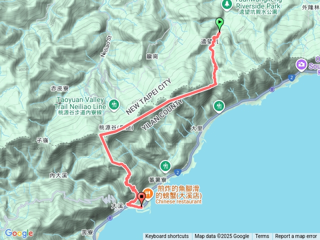 草嶺古道桃源谷大溪線