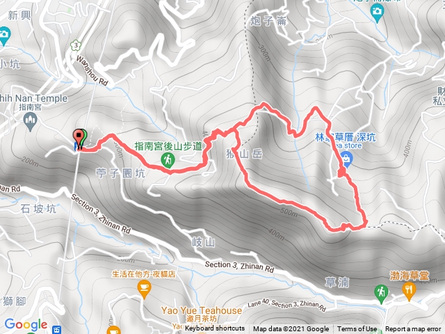 猴山岳前鋒、主峰、林家草厝 O型縱走