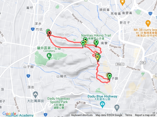 南寮瑞井登山步道（川澤拉麵）