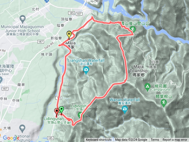 瑪嘉三兄妹O型縱走+185縣道回程