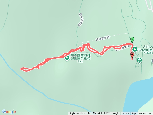 知本森林遊樂區好漢坡步道預覽圖