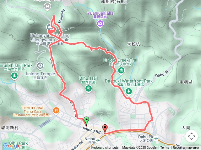 台北內湖 碧山巖鯉魚山O型