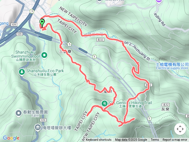 土庫岳小百岳，大豐山，更寮角山，山豬窟尖