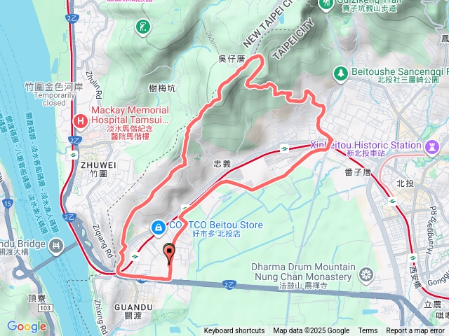 北藝大環山trail2(WW48.2)