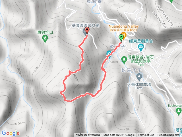 暖東峽谷進、武財廟出