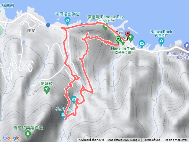 南子吝步道、保羅尖、小錐麓古道之O型健行