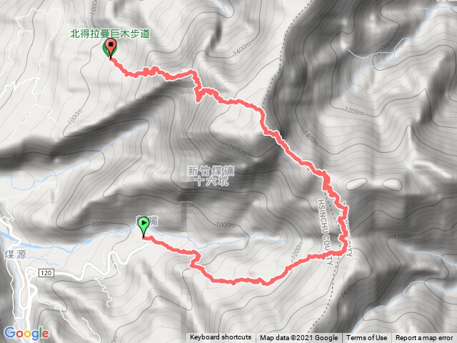 北得拉曼內鳥嘴山（煤源登山口啟登）