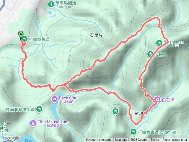 打鐵寮 白石山0型縱走115.4.29