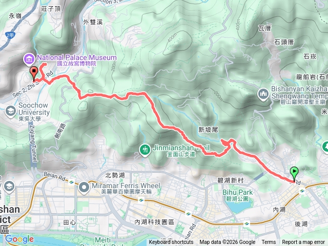 金瑞治水園區-金面山-剪刀石山-圓明寺-婆婆橋預覽圖