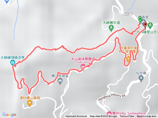 大崎棟古道 樂善堂進出 20220430