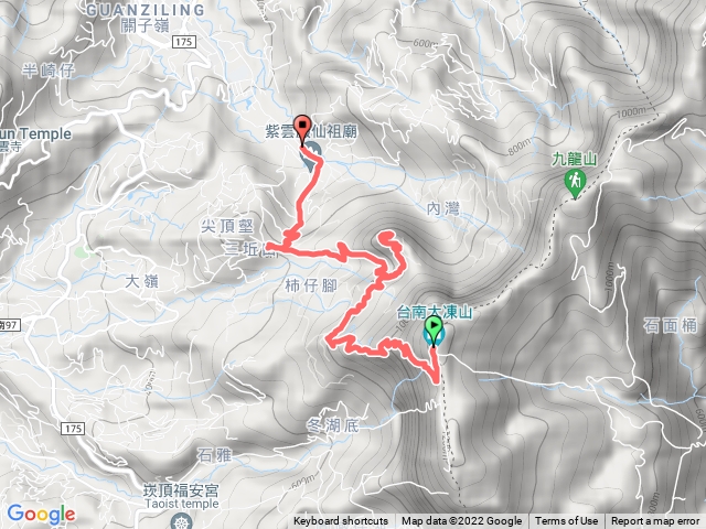 2022/02/16_2/2_Sam_雞酒凍（雞九棟）_紫雲殿(停車)🚶‍♂️▶️ 雞胸（岑）山🚶‍♂️▶️九龍山🚶‍♂️▶️大棟山🚶‍♂️▶️雞籠山🚶‍♂️▶️紫雲殿(開車返家)