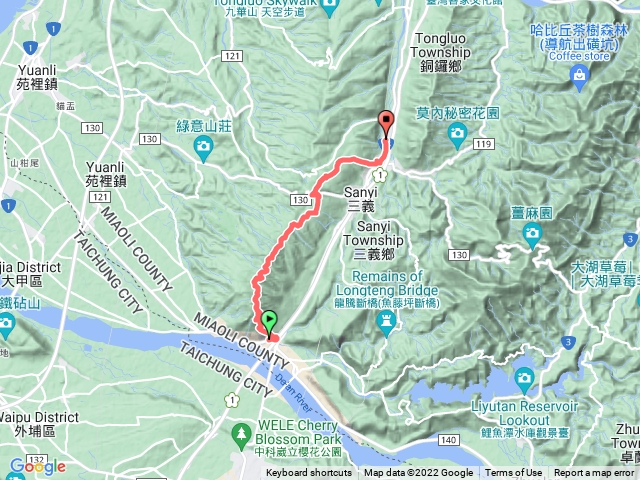 火炎山步道