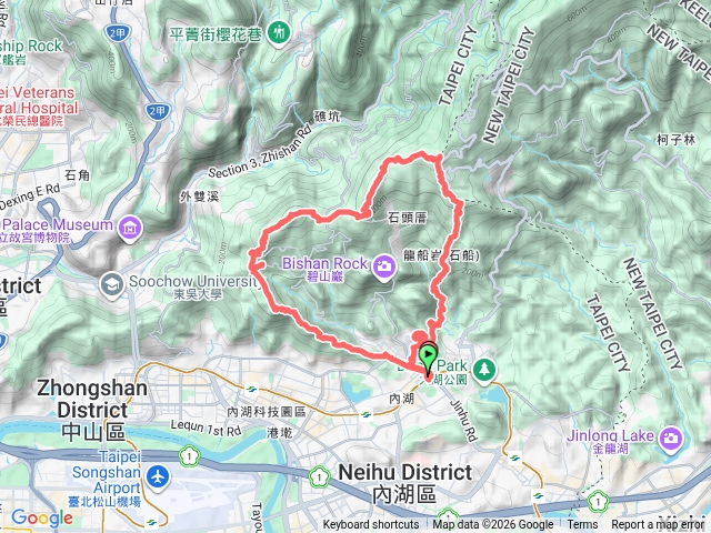 內湖愛心縱走