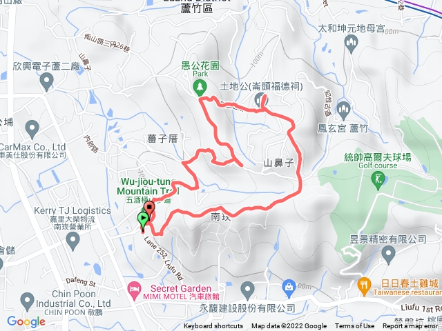 五酒桶山O型