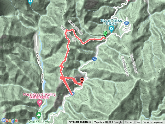 羅馬縱走（羅葉尾山、馬武佐野郡山）