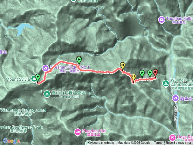 雪山主東（兩天一夜預覽圖