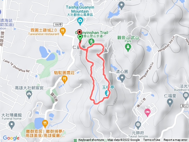 觀音山五百階上立山