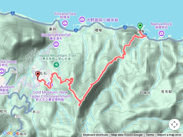 劍龍稜鋸齒稜（艱難路線舊稜線上381峰）