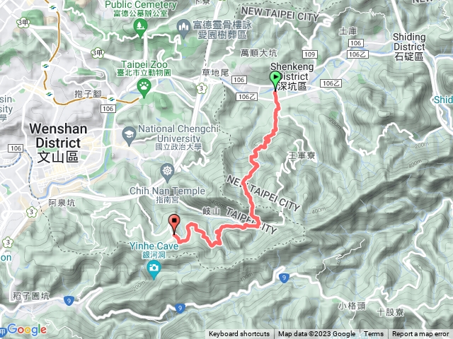 大崎嶺古道-茶山古道-貓空