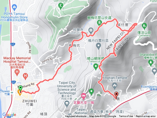 樹梅坑登山步道 忠義山預覽圖