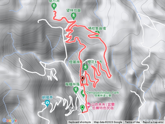 燈篙步道 肖楠步道O型