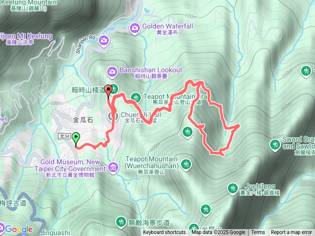 黃金二稜煙囪陵.黃金洞.哈巴狗岩0型