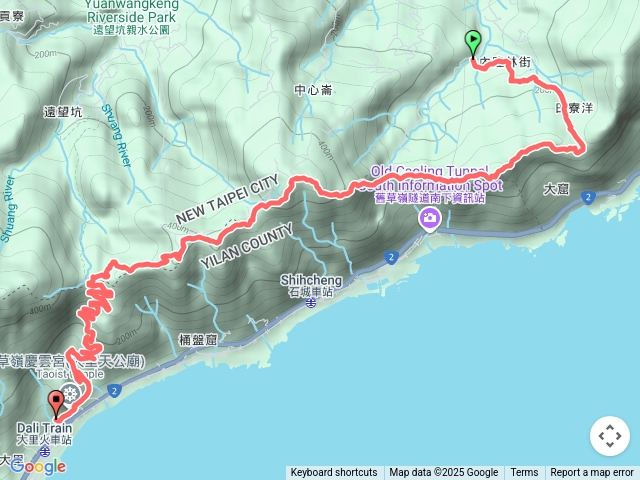隆林池雪山尾稜