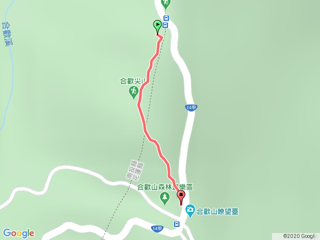 合歡群峰系-合歡尖山