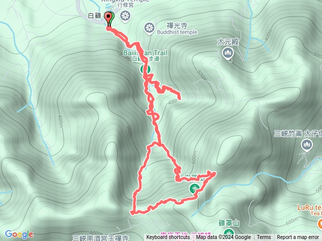 白雞山登山步道預覽圖