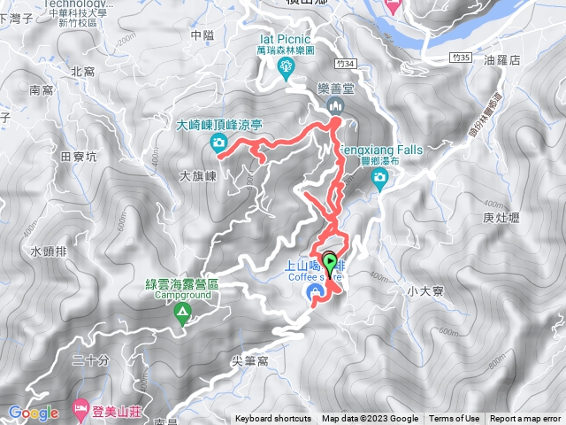橫山 逃學步道➡️騎龍古道➡️大崎棟古道連走/騎龍山 騎龍下山 大山背山