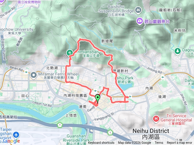 金面山、剪刀石山、碧湖公園預覽圖