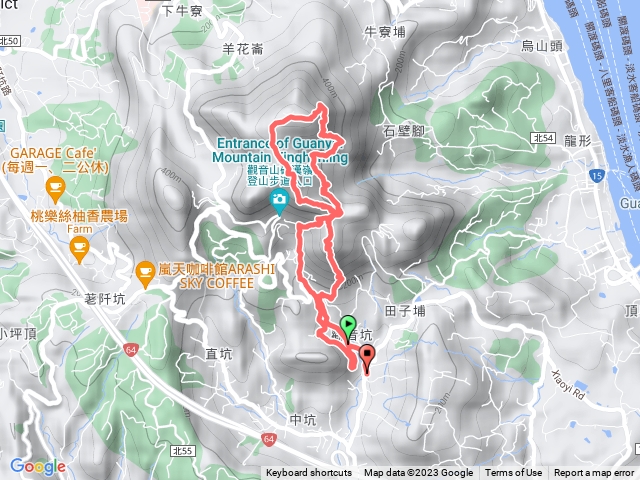 2023.04.22福源步道、鳶仔尖、二尖、硬漢嶺、北橫古道O型