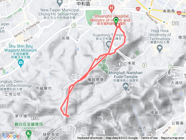 中和圓通路305巷至三清宮
