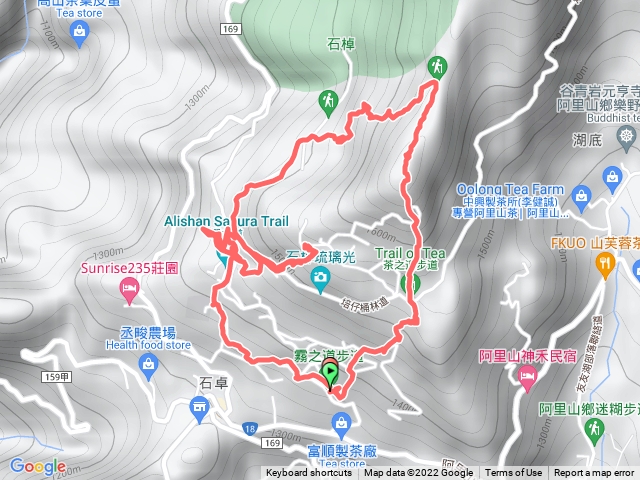 頂石棹步道群（霧、茶、雲、霞、櫻）