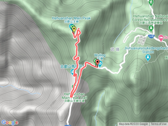 2020/11/10合歡山主峰