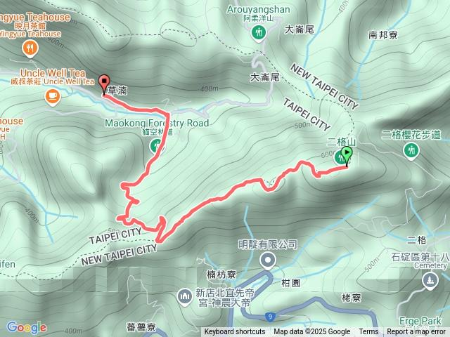 小百岳集起來二格山登山步道(草湳線)20250113160904