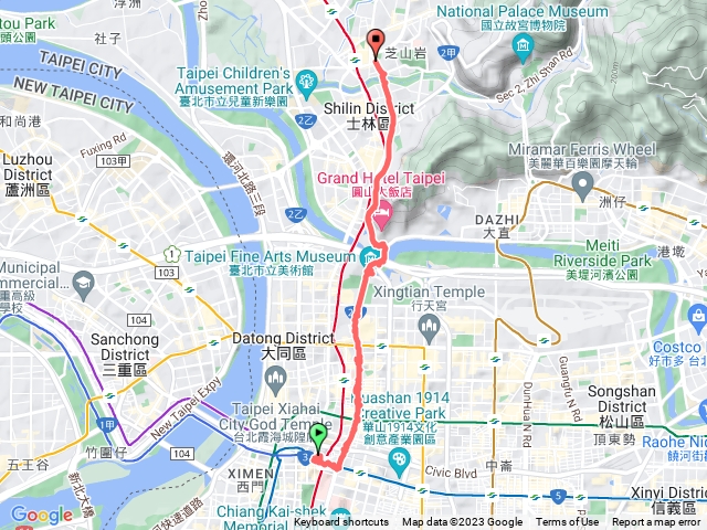 中山北路1-5段