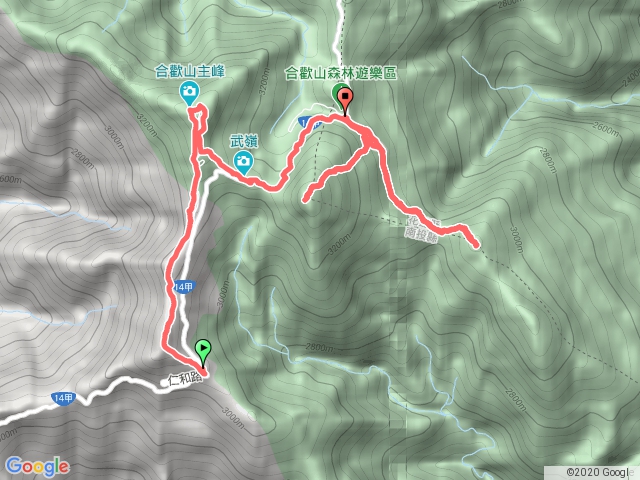 1090818合歡南峰/主峰/武嶺/東峰/小奇萊 