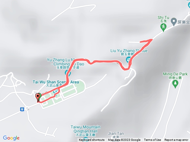 颱風前Quemoy仙山