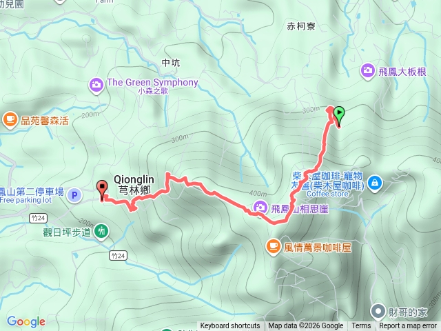 飛鳳山觀日坪古道中坑山大板根20260517預覽圖