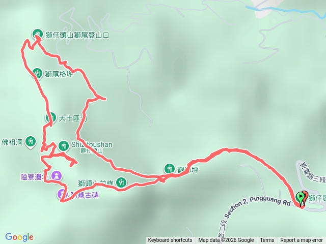 小百岳集起來獅仔頭山登山步道202603191422預覽圖