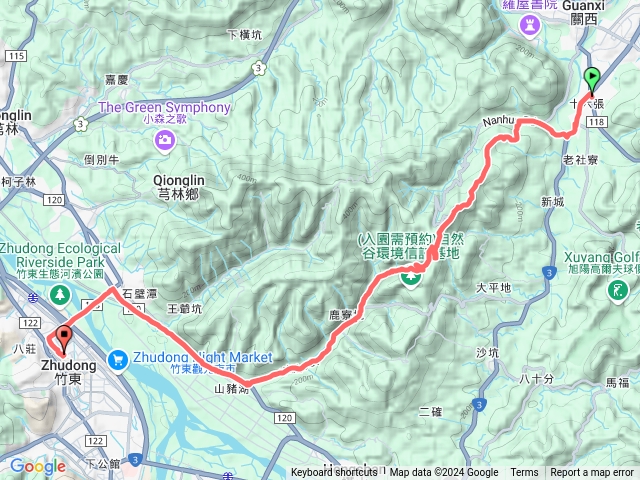 飛鳳山古道竹東