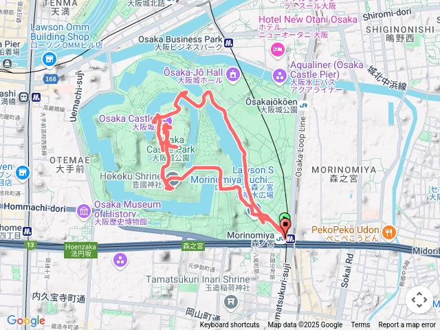 日本大阪 大阪城天守閣