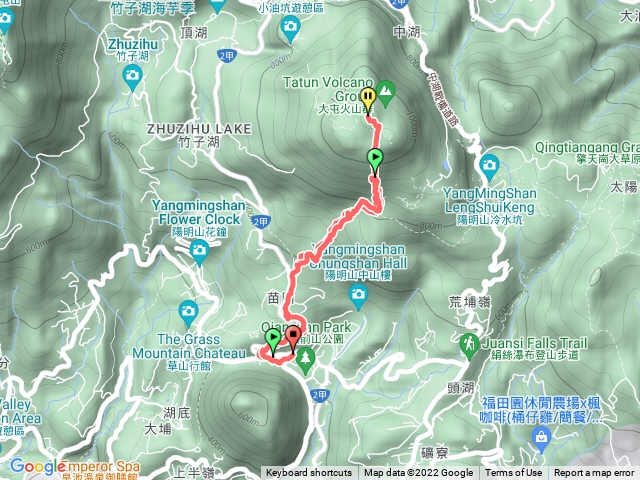 陽明山總站 苗圃 七星山