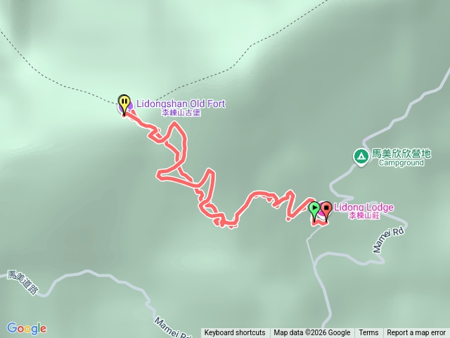 李棟山（李棟山莊短路上山、S型下山）預覽圖
