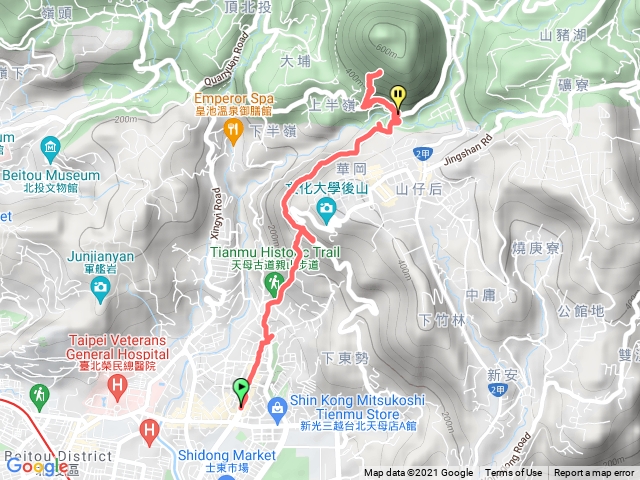 110/4/22天母古道