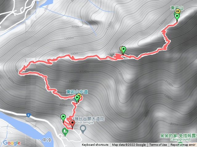 谷關七雄～東卯山