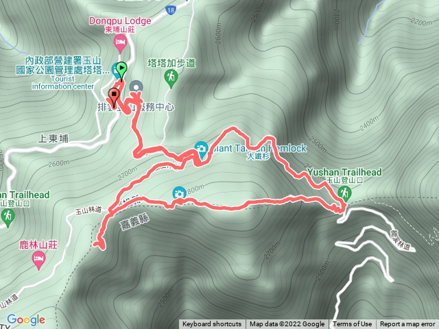 玉山登山口-麟趾山