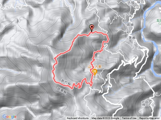 20230222_鵝公髻山O型(第二登山口上，斯卡嵐慕下)