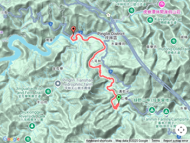 20250422淡蘭南路_坪林黃櫸皮寮-逮魚堀溪步道-石槽派出所